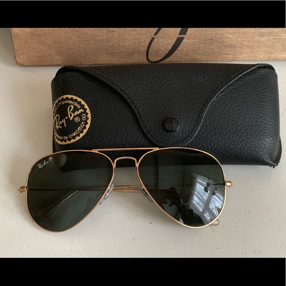 Brand New RayBan Aviator Polarized - Picture 1 of 1